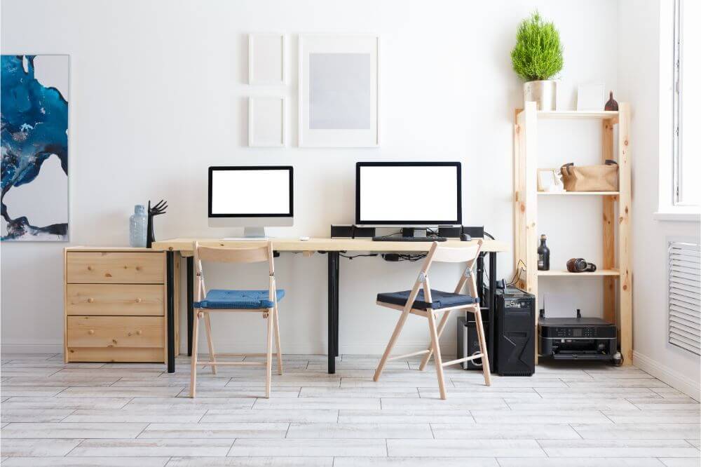 How to Arrange an Office with Two Desks
